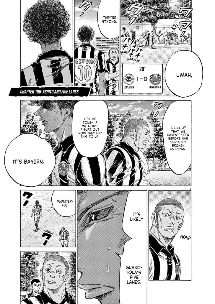 Ao Ashi, Chapter 186 image 02